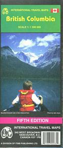 British Columbia Road Map 5th Edition