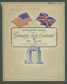 United States-Canada Boundary Treaty Centennial 1846- 1946