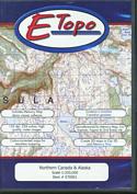 E-Topo: Northern Canada & Alaska: (CD Format for PC and MAC)