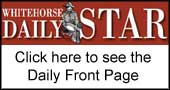 [Whitehorse Star Front Page]