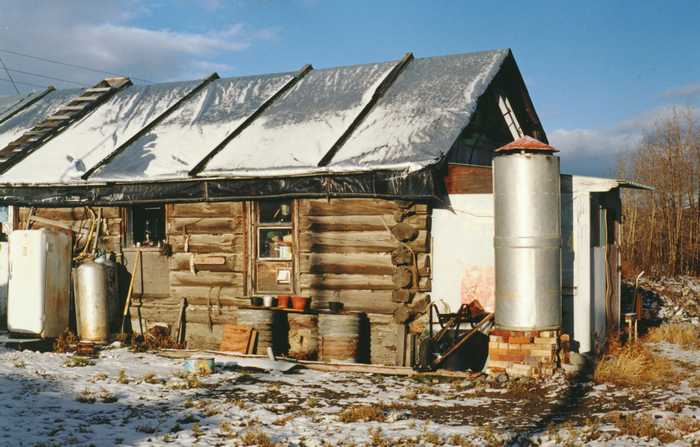 cabin with tank