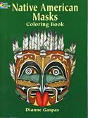 Native American Masks Coloring Book