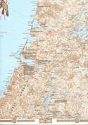 Northwest Coast - Inside Passage Wall Map