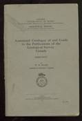 Geological Survey Canada 1845 - 1917