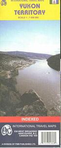 Yukon Territory Road Map