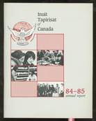 Inuit Tapirisat of Canada 84-85 Annual Report