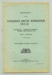 Report of the Canadian Arctic Expedition 1913-18 Vol IX: Annelids, Parasitic Worms, Protozoans, Etc. Part: C Hirudinea