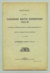 Report of the Canadian Arctic Expedition 1913-18 Vol IX: Annelids, Parasitic Worms, Protozoans, Etc. Part: G-H Trematoda and Cestoda