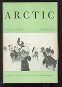 Arctic: Vol 25, No. 3, 1972