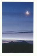 Moon Dying to Sunrise