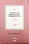 Justice in Aboriginal Communities